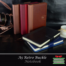 A5 Retro Buckle Notebook